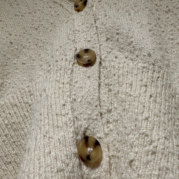 Free People Cream Cardigan Sweater - Picture 4 of 7